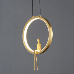 Lampa wisząca  led złota 27 cm ST-D7774 gold