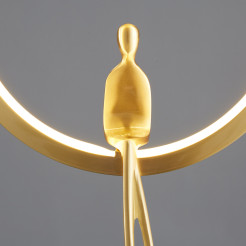 Lampa wisząca  led złota 27 cm ST-D7774 gold