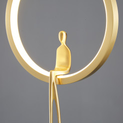 Lampa wisząca  led złota 27 cm ST-D7774 gold