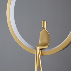 Lampa wisząca  led złota 27 cm ST-D7774 gold