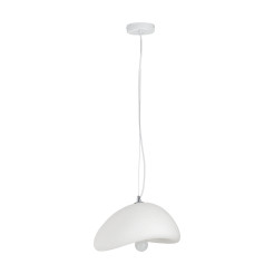 Lampa wisząca  biała 30 cm DN426-300