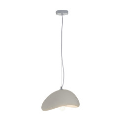 Lampa wisząca  biała 30 cm DN426-300