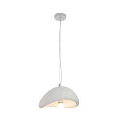 Lampa wisząca  biała 30 cm DN426-300