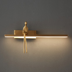 Lampa ścienna led  złota 31 cm ST-B3578 gold