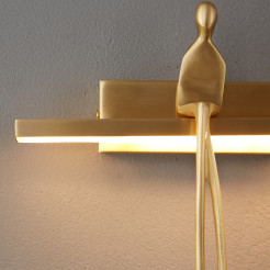 Lampa ścienna led  złota 31 cm ST-B3578 gold