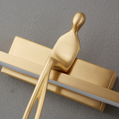 Lampa ścienna led  złota 31 cm ST-B3578 gold