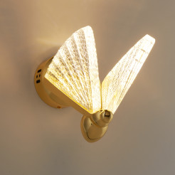 Lampa ścienna BEE LED złota 18 cm ST-W0612-1S