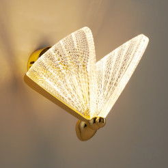 Lampa ścienna BEE LED złota 22 cm ST-W0612-1B