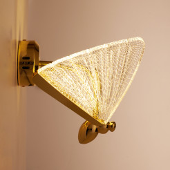 Lampa ścienna BEE LED złota 22 cm ST-W0612-1B