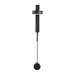 Lampa ścienna  czarna 120 cm ST-DF010-BK