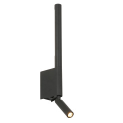 Lampa ścienna  czarna 43 cm MB81806-BK