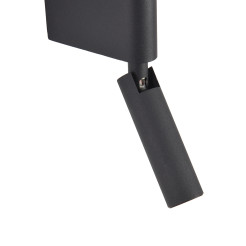 Lampa ścienna  czarna 43 cm MB81806-BK