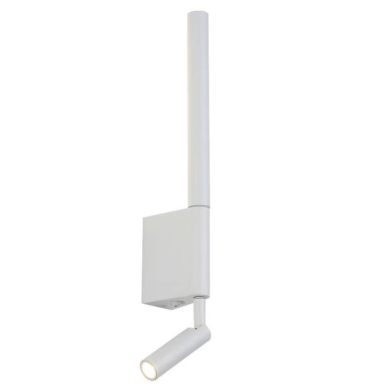Lampa ścienna  biała 43 cm MB81806-WH