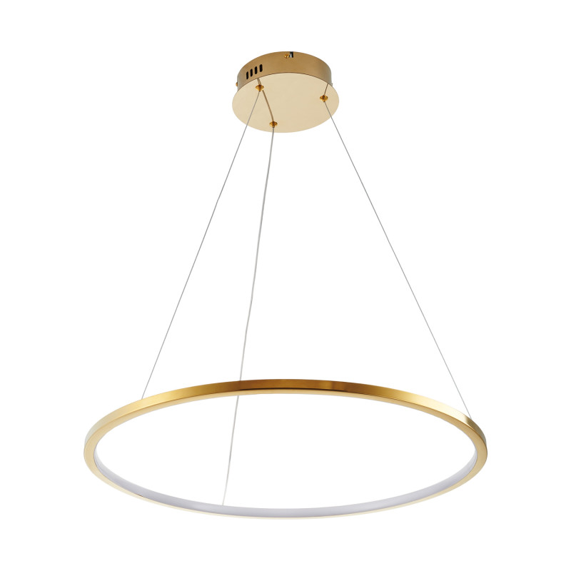 Lampa wisząca  60 LED złoty 60 cm ST-10112P-D600