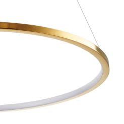 Lampa wisząca  60 LED złoty 60 cm ST-10112P-D600