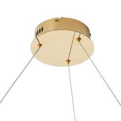 Lampa wisząca  60 LED złoty 60 cm ST-10112P-D600