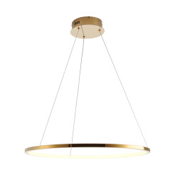 Lampa wisząca  60 LED złoty 60 cm ST-10112P-D600