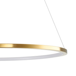Lampa wisząca  60 LED złoty 60 cm ST-10112P-D600