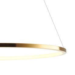 Lampa wisząca  60 LED złoty 60 cm ST-10112P-D600