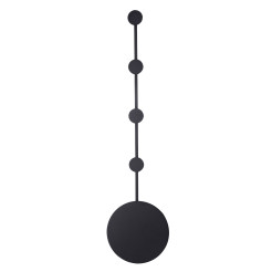 Lampa ścienna  - 1 LED czarna 105 cm ST-F012