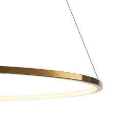 Lampa wisząca  80 LED złoty 80 cm ST-10112P-D800