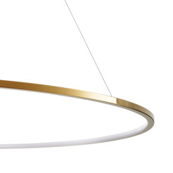 Lampa wisząca  120 LED złoty 120 cm ST-10112P-D1200