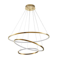 Lampa wisząca  40+60+80 LED złoty 40 cm + 60 cm + 80 cm ST-10112P-3