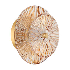 Lampa ścienna  LED bursztynowa 20 cm ST-3315-2 copper