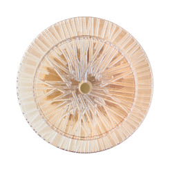 Lampa ścienna  LED bursztynowa 20 cm ST-3315-2 copper