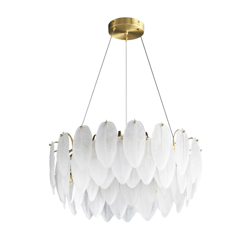 Lampa wisząca  biała 60 cm ST-6289-6