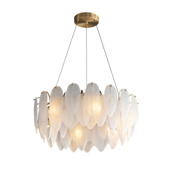 Lampa wisząca  biała 60 cm ST-6289-6