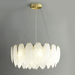 Lampa wisząca  biała 60 cm ST-6289-6