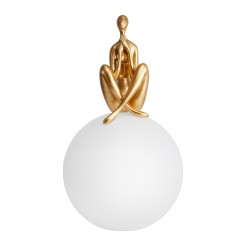 Lampa stołowa WOMAN-3 złota 35 cm ST-6022-C gold
