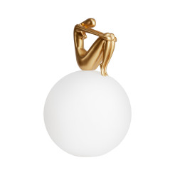 Lampa stołowa WOMAN-2 złota 35 cm ST-6022-B gold