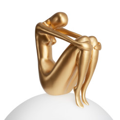 Lampa stołowa WOMAN-2 złota 35 cm ST-6022-B gold