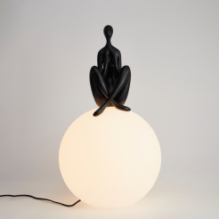 Lampa stołowa WOMAN-3 czarna 35 cm ST-6020-C black