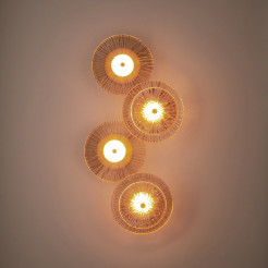 Lampa ścienna -4 LED bursztynowa 32 cm ST-3315-4 copper