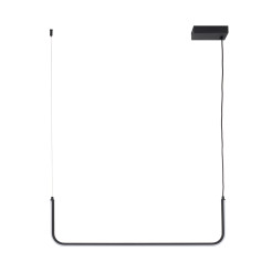 Lampa wisząca -1 LED czarna 80 cm MP0095-L80
