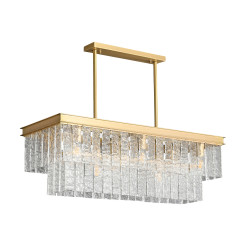 Lampa wisząca  mosiądz 100 cm ST-6308-10C