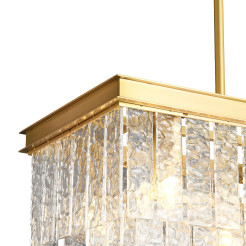 Lampa wisząca  mosiądz 100 cm ST-6308-10C