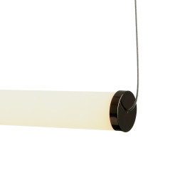 Lampa wisząca  LED 93 cm czarna ST-1688L-BK
