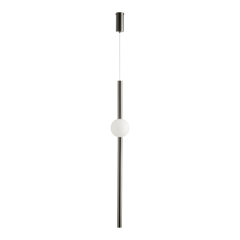 Lampa wisząca  LED 63 cm czarna ST-1689S-BK