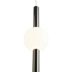 Lampa wisząca  LED 93 cm czarna ST-1689L BK