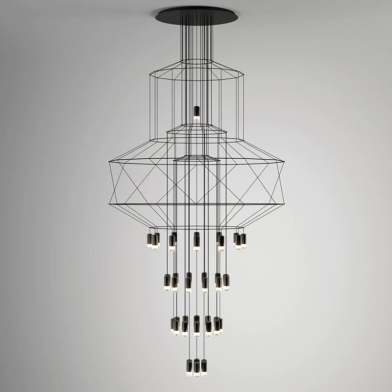 Lampa wisząca -43 XL czarna 150 cm XT100-43P-XL