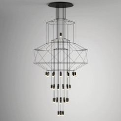 Lampa wisząca -43 XL czarna 150 cm XT100-43P-XL