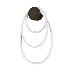 Lampa ścienna  czarna 30 cm ST-9282W1 BK