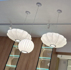 Lampa wisząca  biała 40 cm ST-2330-40