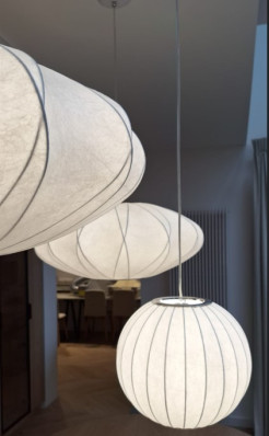 Lampa wisząca  biała 50 cm ST-2330-50