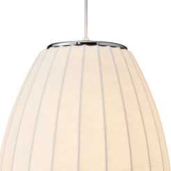 Lampa wisząca  BARREL biała 50 cm ST-2335-20