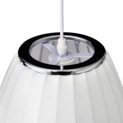 Lampa wisząca  BARREL biała 50 cm ST-2335-20